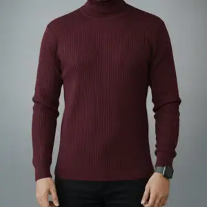 Maroon Premium High Necks for Men
